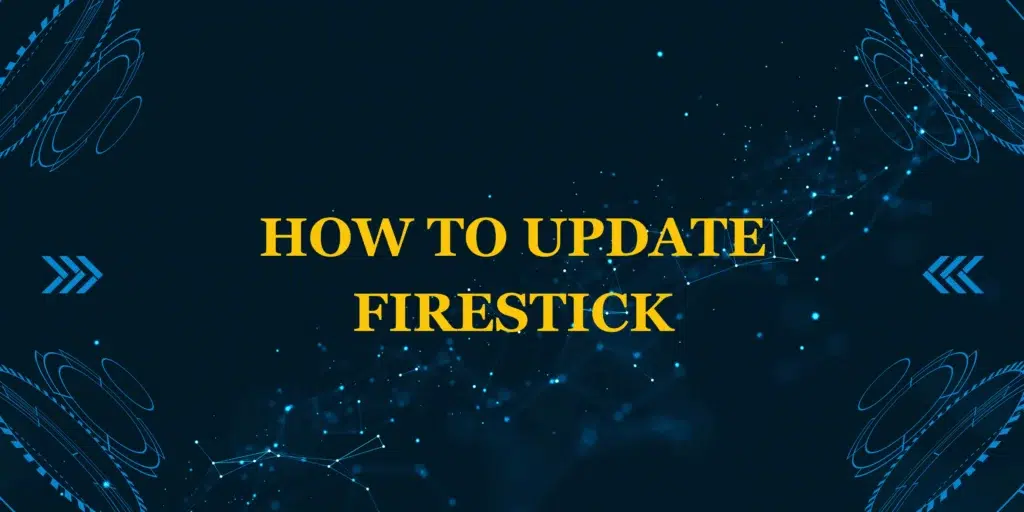 how to update firestick