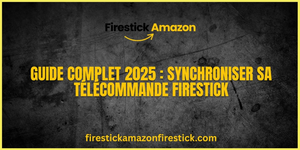 Guide Complet 2025 Synchroniser sa Télécommande Firestick